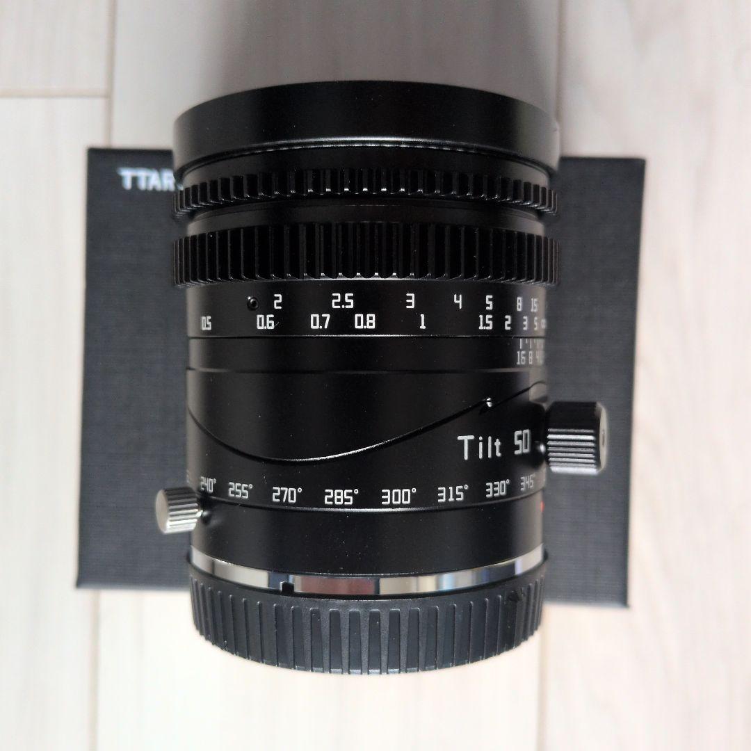 TTArtisan Tilt 50mm F1.4 Z ティルト チルト レンズ