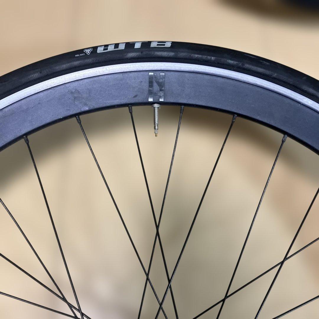 柴*猫様 ピスト ホイールセット h plusson sl-42 fuji fe