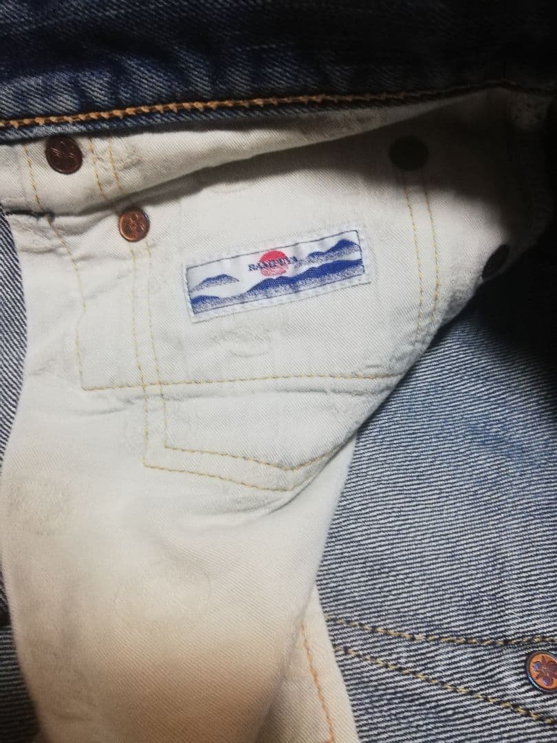 【希少】桃太郎ジーンズ　銀丹