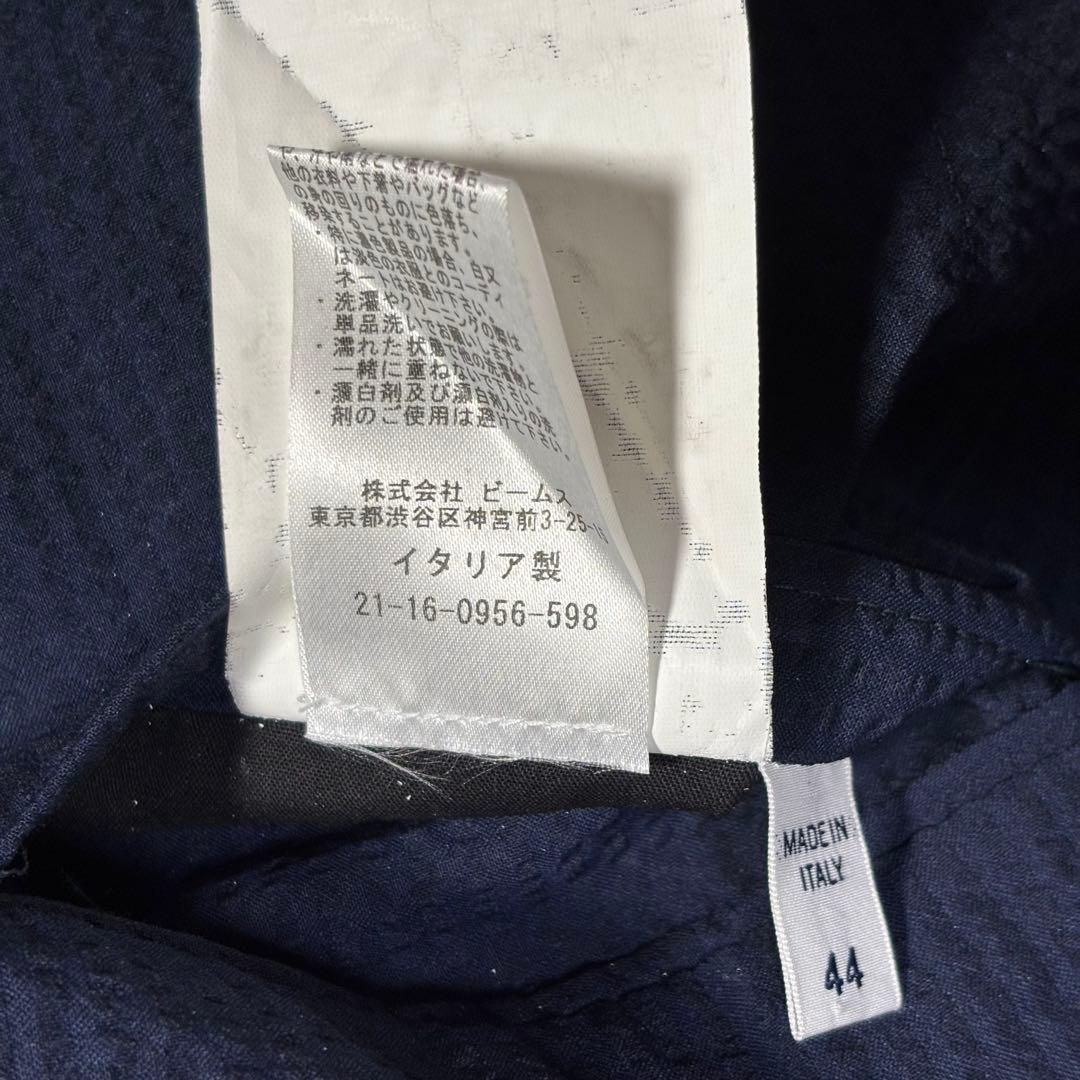 すだち様　BEAMS F テーラードジャケット　アンコン　シアサッカー　シルク混