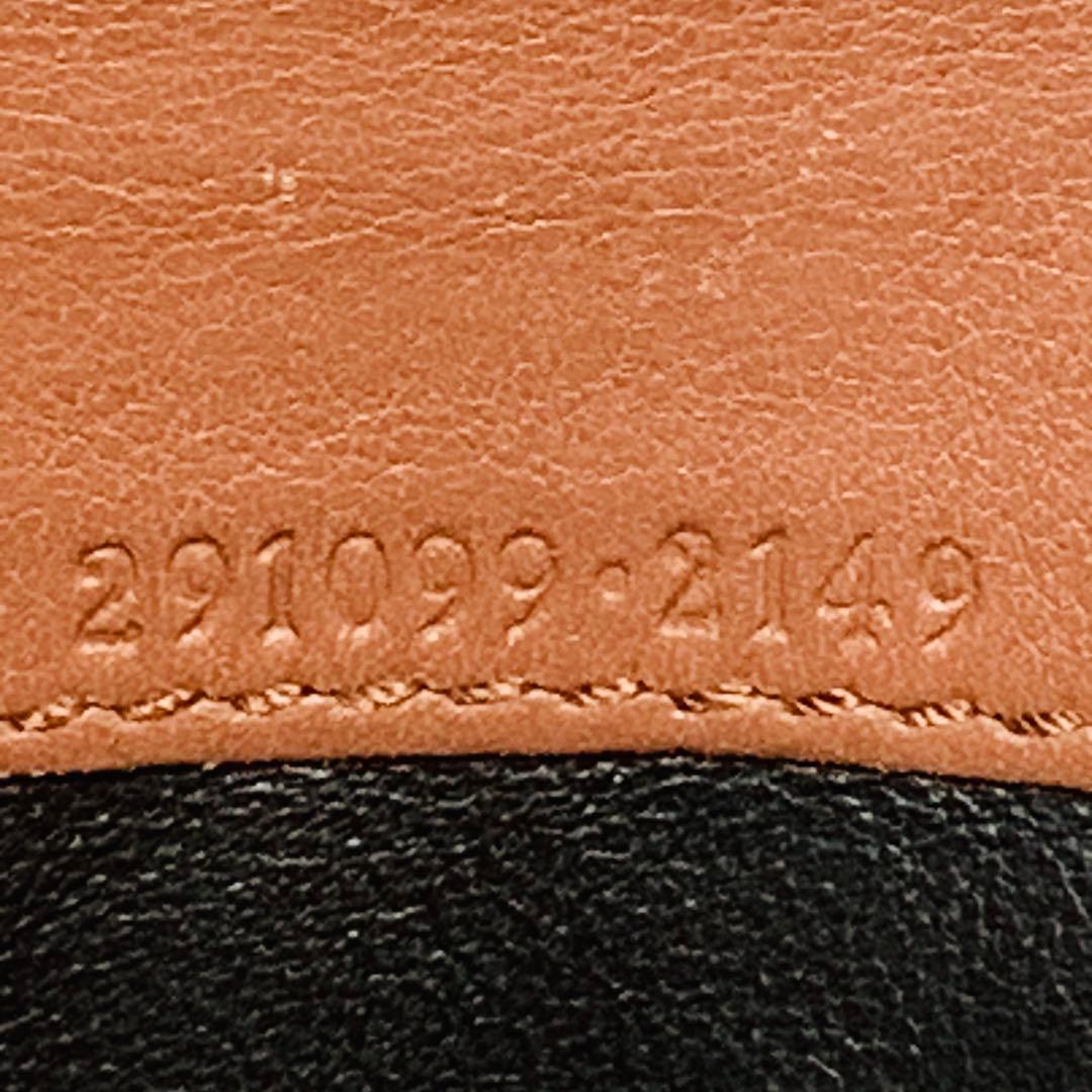 ⭐️GUCCI 長財布　グッチシマレザーゴールドプレート　ブラウン