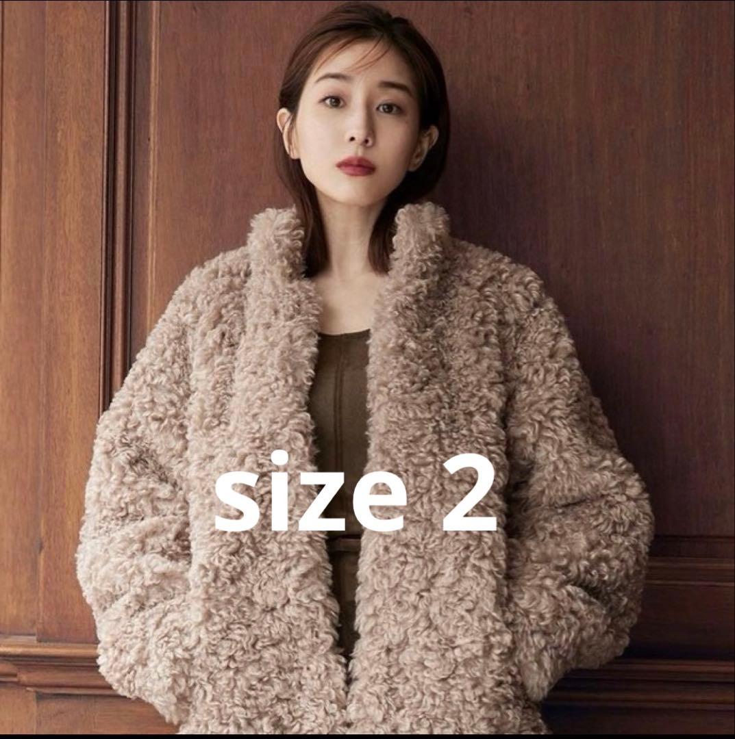 t*i様 【新年SALE‼️美品】CLANE クラネ カールファーショートコート