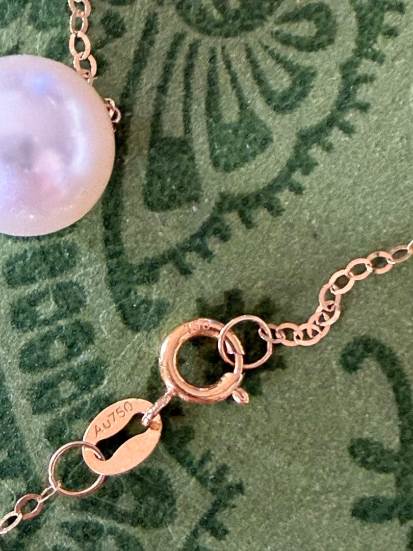 18k海水あこや真珠ネックレス