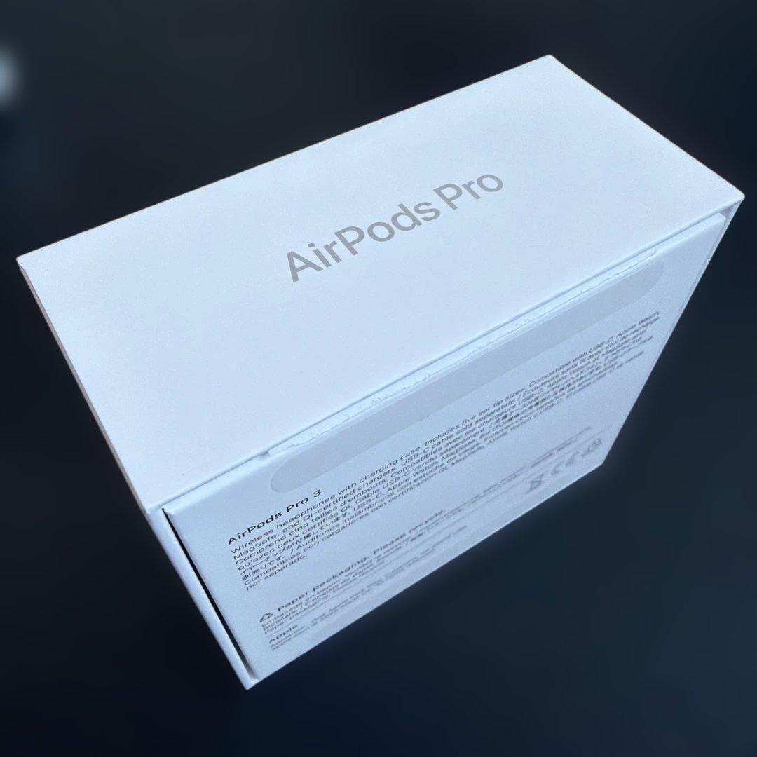 Apple AirPods3（充電器本体+左耳イヤホン+付属品）