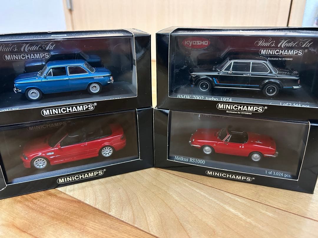  2002 ・M3・Melkus RS1000・NSU TT 4台セット