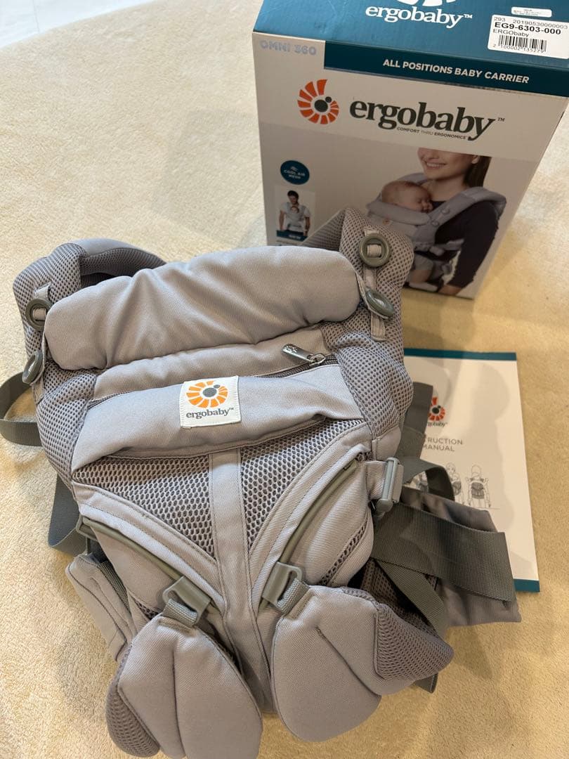 fuku様　ergobaby OMNI360 ベビーキャリア グレー