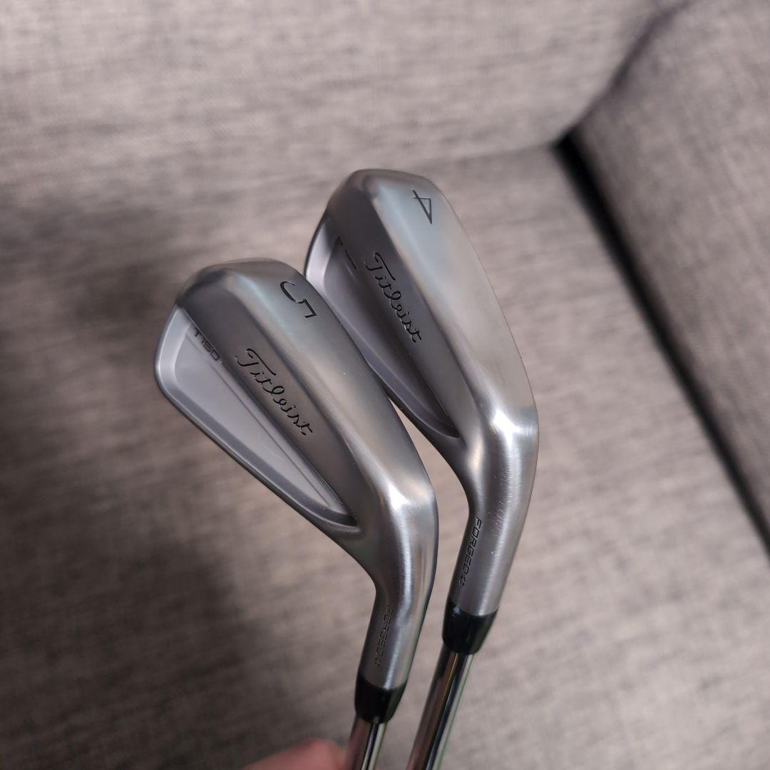 タイトリスト t150 4番5番アイアンセット　モーダス130s