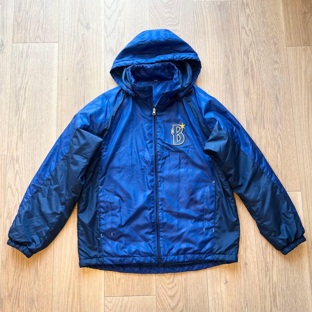 希少レア 横浜DeNAベイスターズ 中綿ジャケット L フード脱着可能