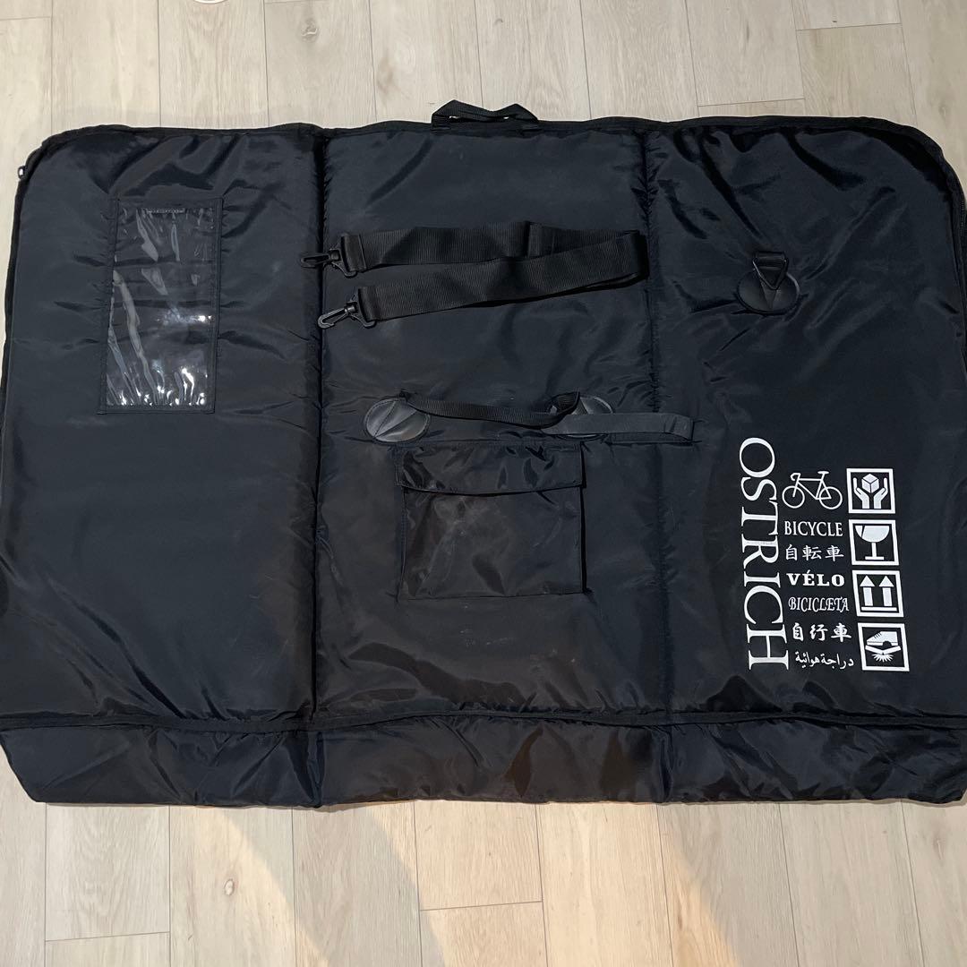輪行バッグ 輪行袋 オーストリッチ OS-500 ブラック　輪行袋