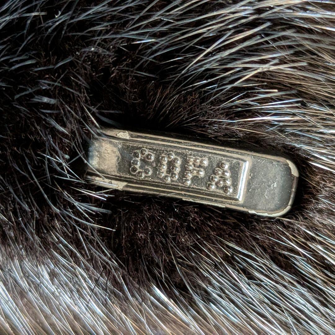 高級ミンクコート COFA認定 本毛皮 上品艶 女優襟