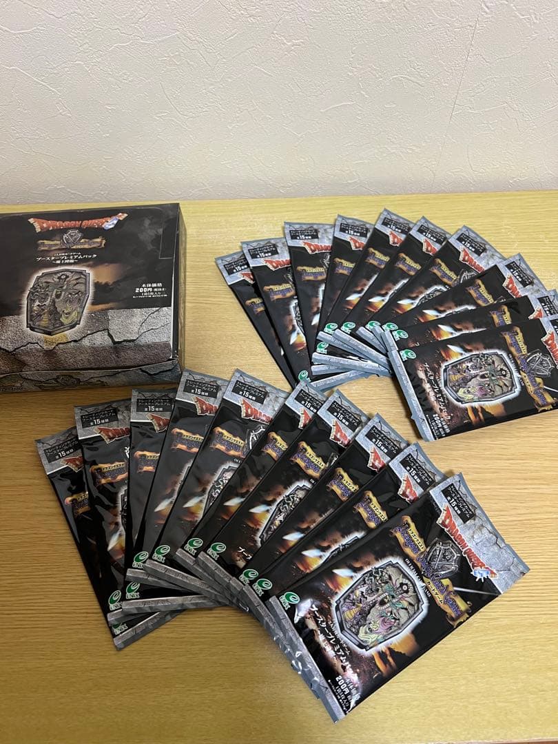 〈レア〉ドラゴンクエストカード　ブースタープレミアムパック　魔王降臨　1BOX