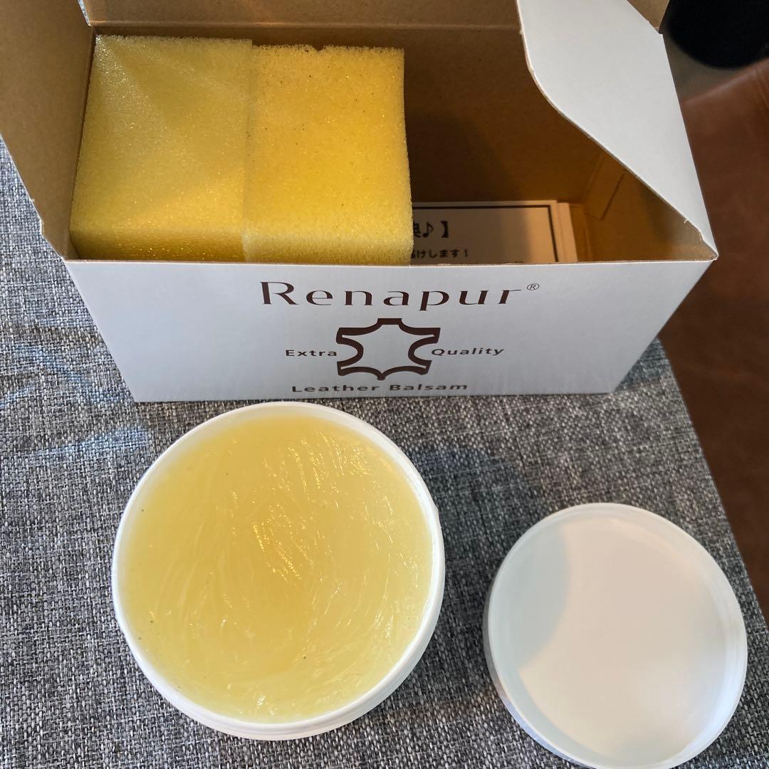 analogico 四角リュック S ブルー ネイビー レザー バックパック