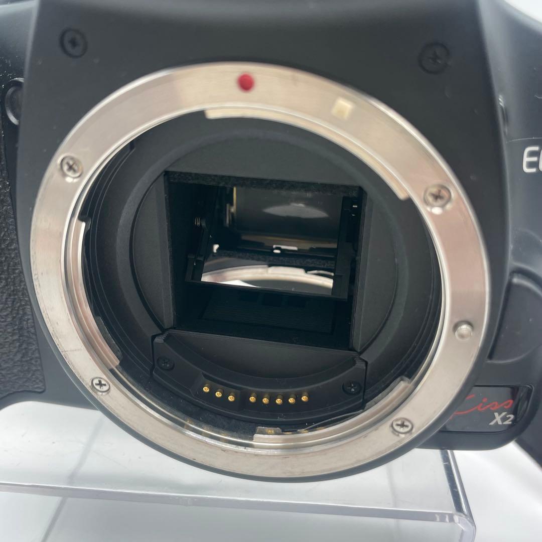 ◯Canon EOS Kiss X2 デジタル一眼レフカメラ SIGUMA 50