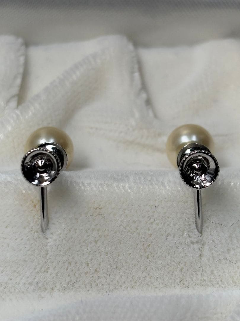 本真珠 パールネックレス イヤリング silver刻印 フォーマル アクセサリー