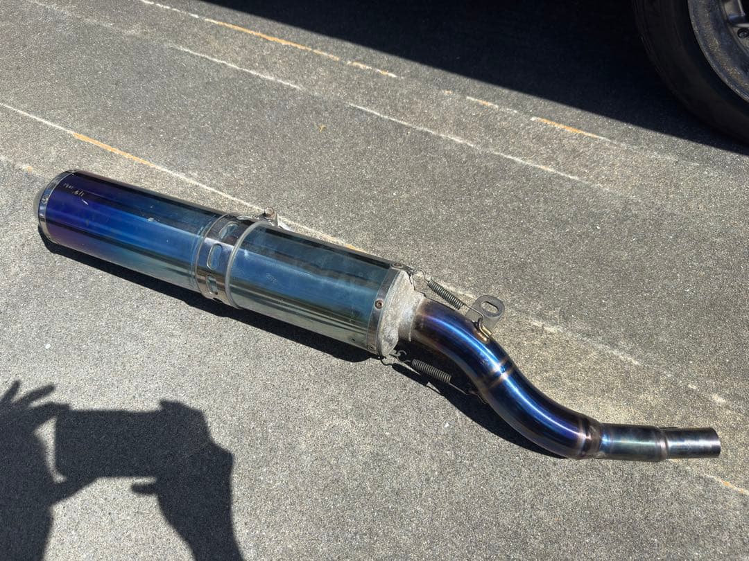 Dトラッカー250 キャブ車 マフラー