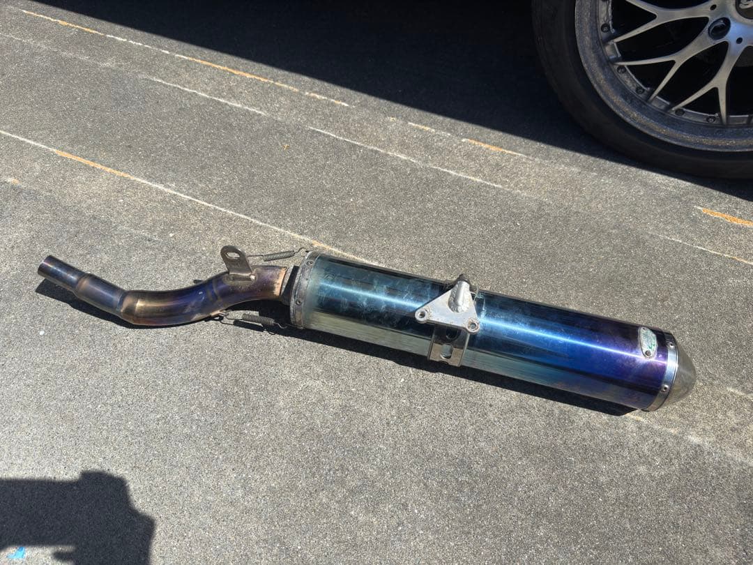 Dトラッカー250 キャブ車 マフラー