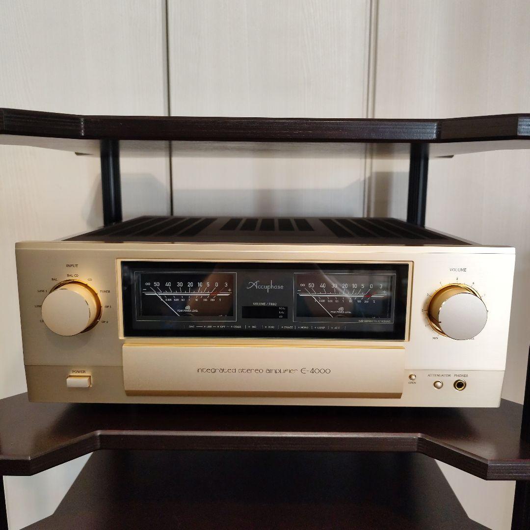 極美品 Accuphase E-4000 プリメインアンプ 元箱発送