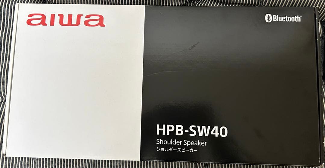 AIWA HPB-SW40 ショルダースピーカー ブラック