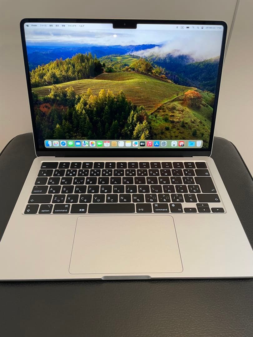 美品MacBookAirM2 2022メモリ8GB256GB MLXY3J/A