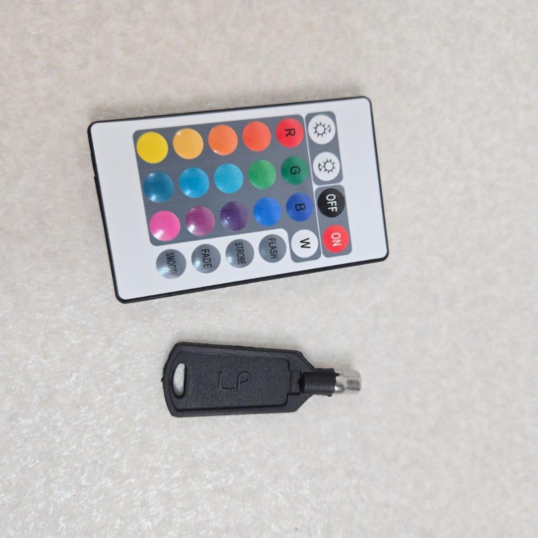 ゲーミング冷蔵庫 20L LED内蔵 リモコン・鍵付 小型 ALG　アローン