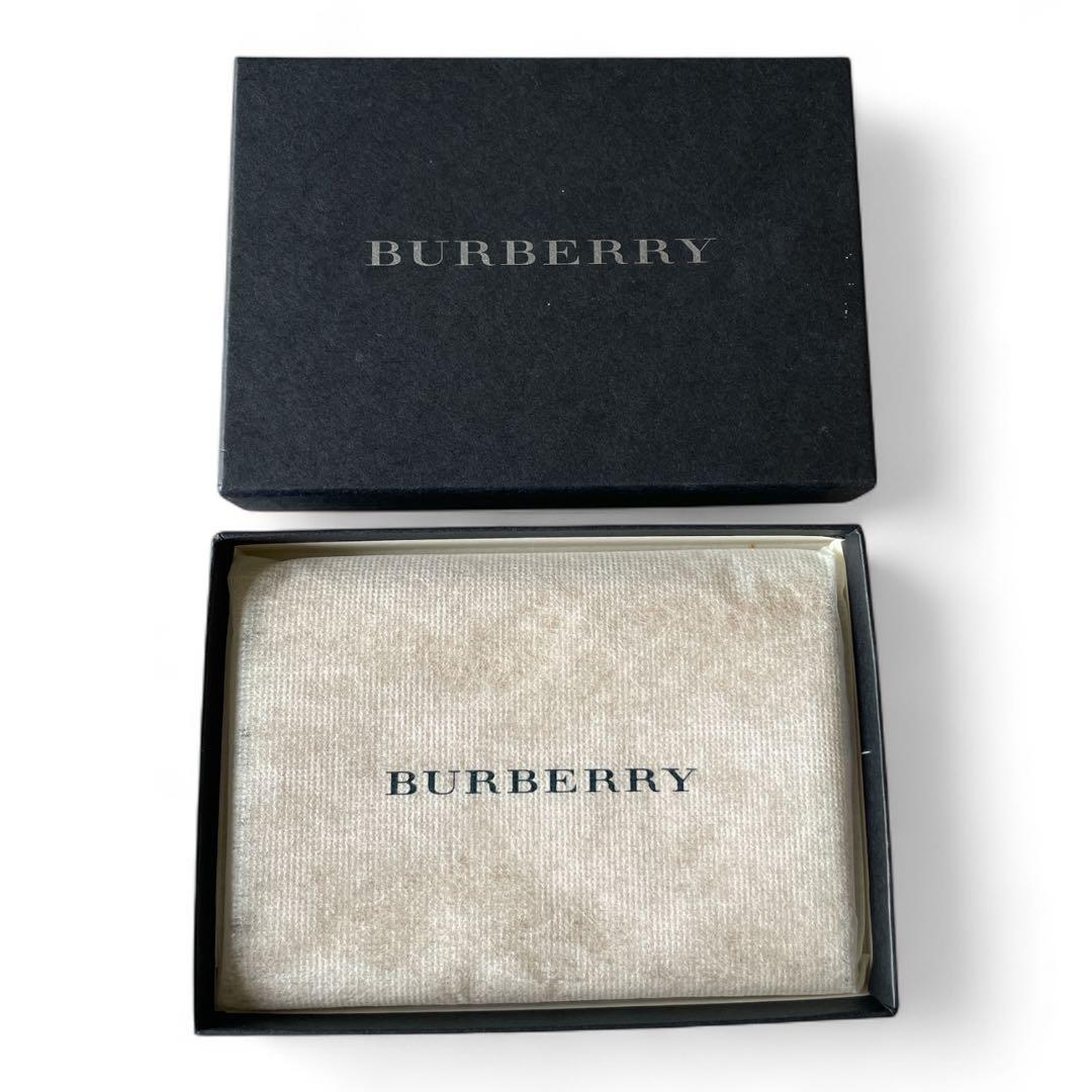 新品　BURBERRY バーバリー レザー カードケース パスケース 名刺入れ