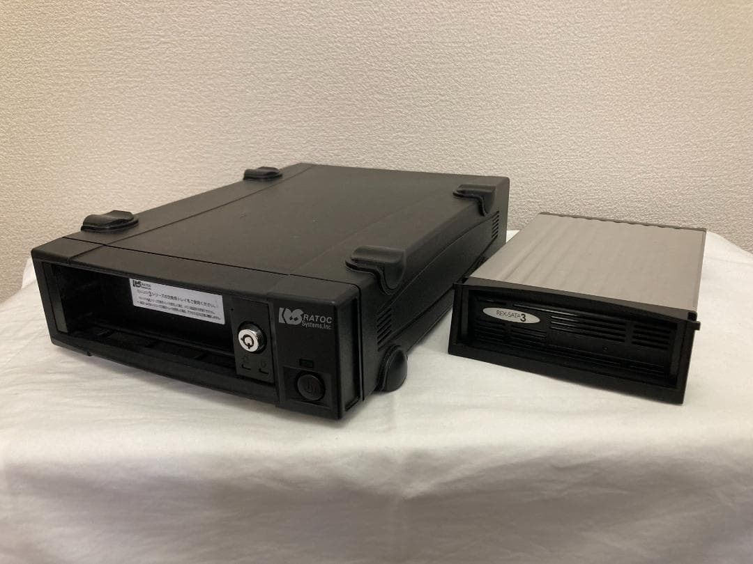 動作良好 SA3-DK1-U3X REX-SATA3 リムーバブルケース