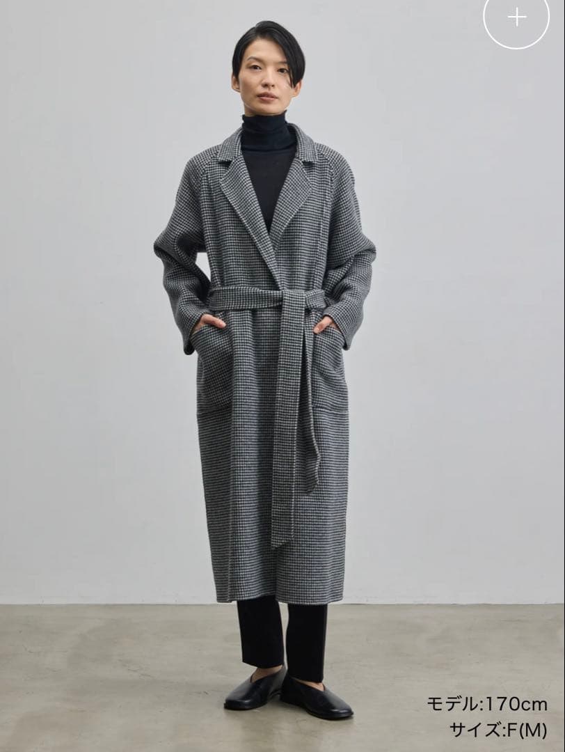 ソージュ soeju 新品未使用 カシミア混　タートルネックカットソー　L