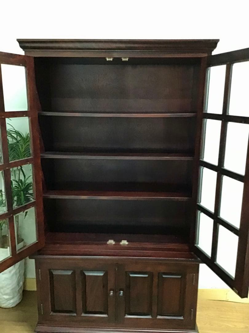 管200☆九州民芸家具☆書棚☆本棚☆無垢材☆ミズメザクラ☆伝統工芸