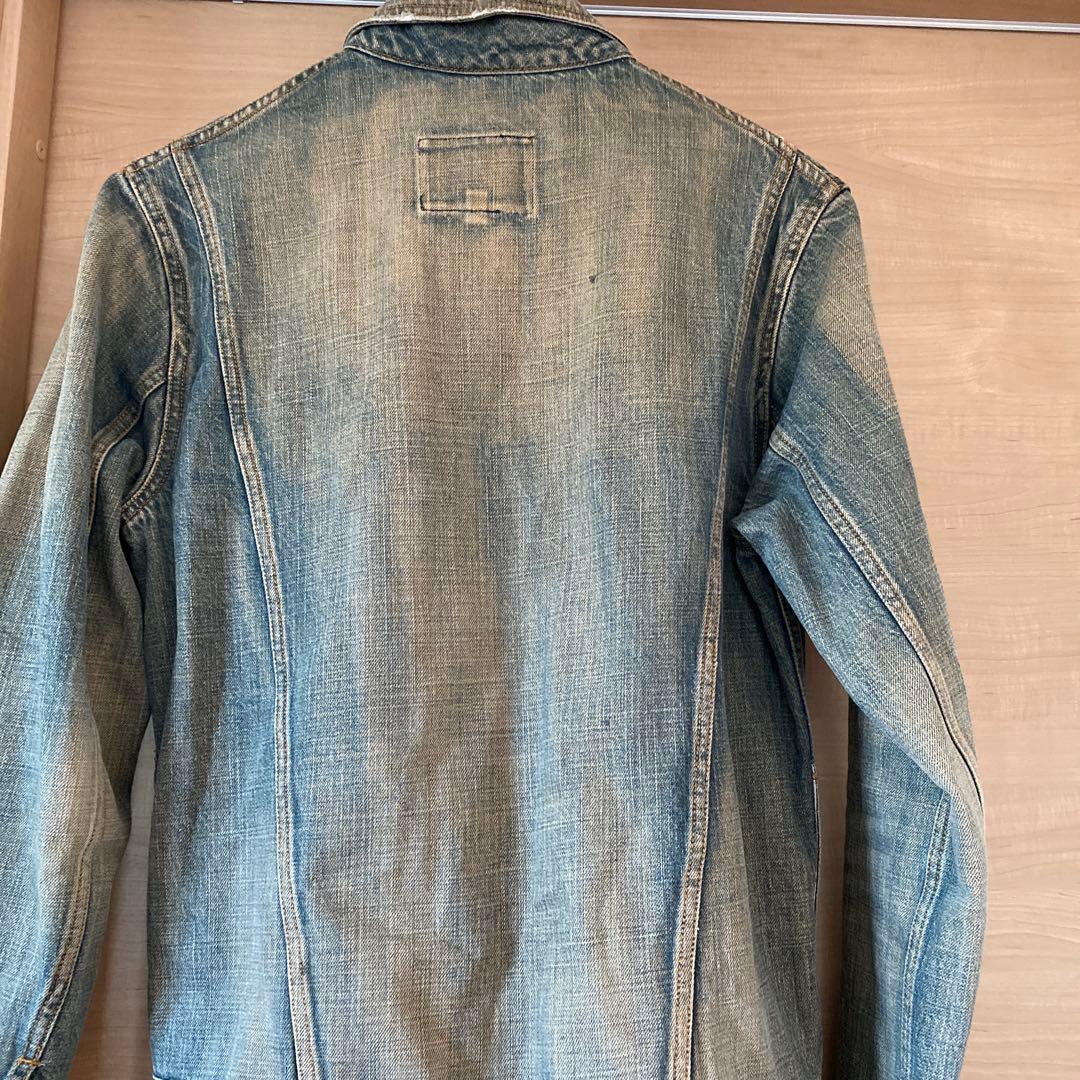 アディクトクローズ　デニムオールインワン　つなぎ　used加工　超希少