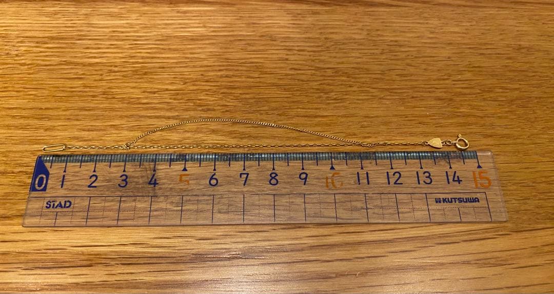 【美品】agete K18ブレスレット