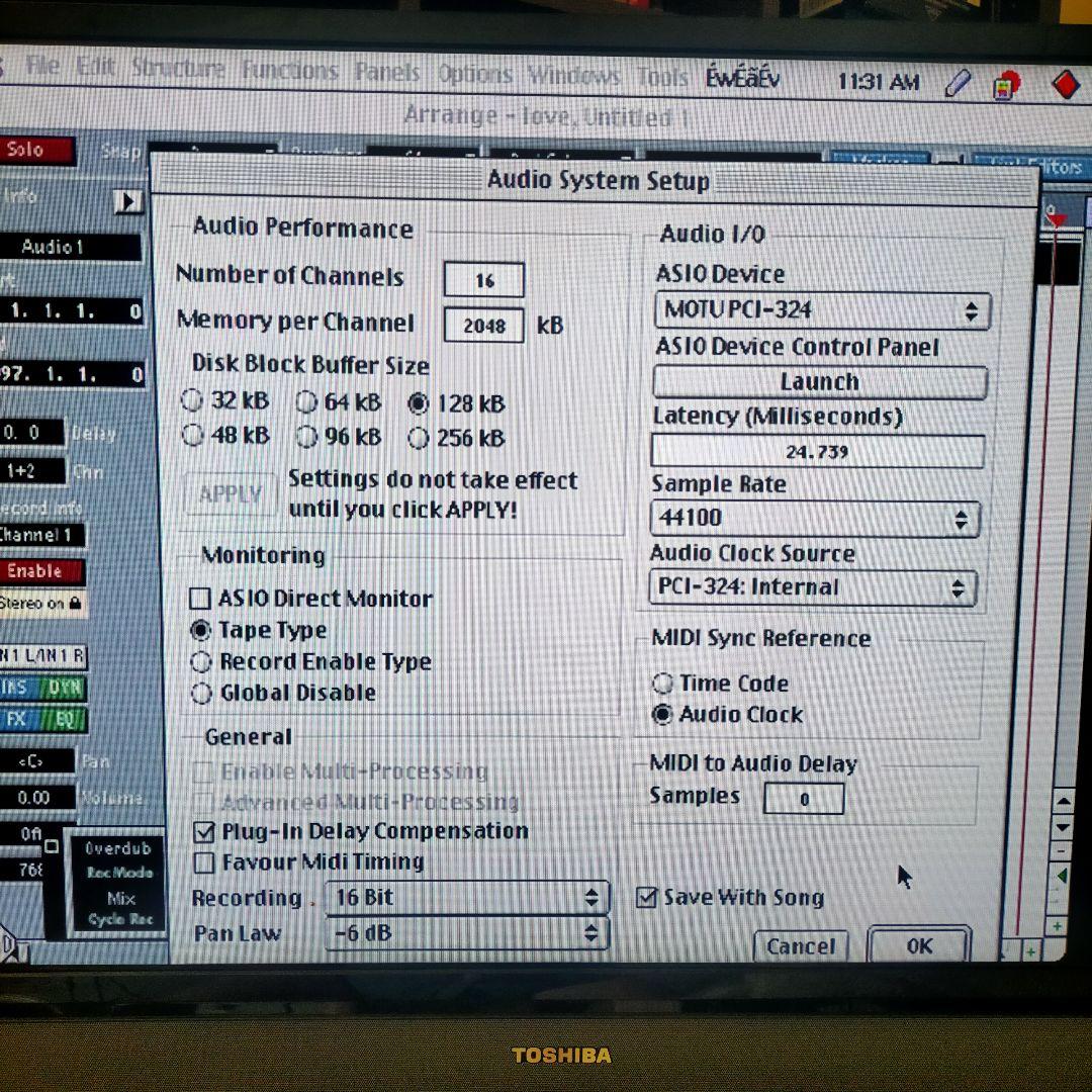 Macデスクトップ Mac G4 Cubase5motuPCI-3242408mk2 MIDEX 8