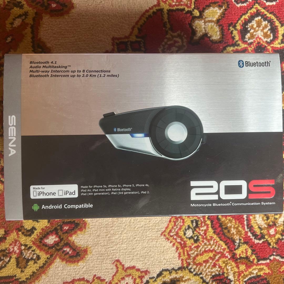 インカム SENA 20S オプションクランプ HDスピーカー付き
