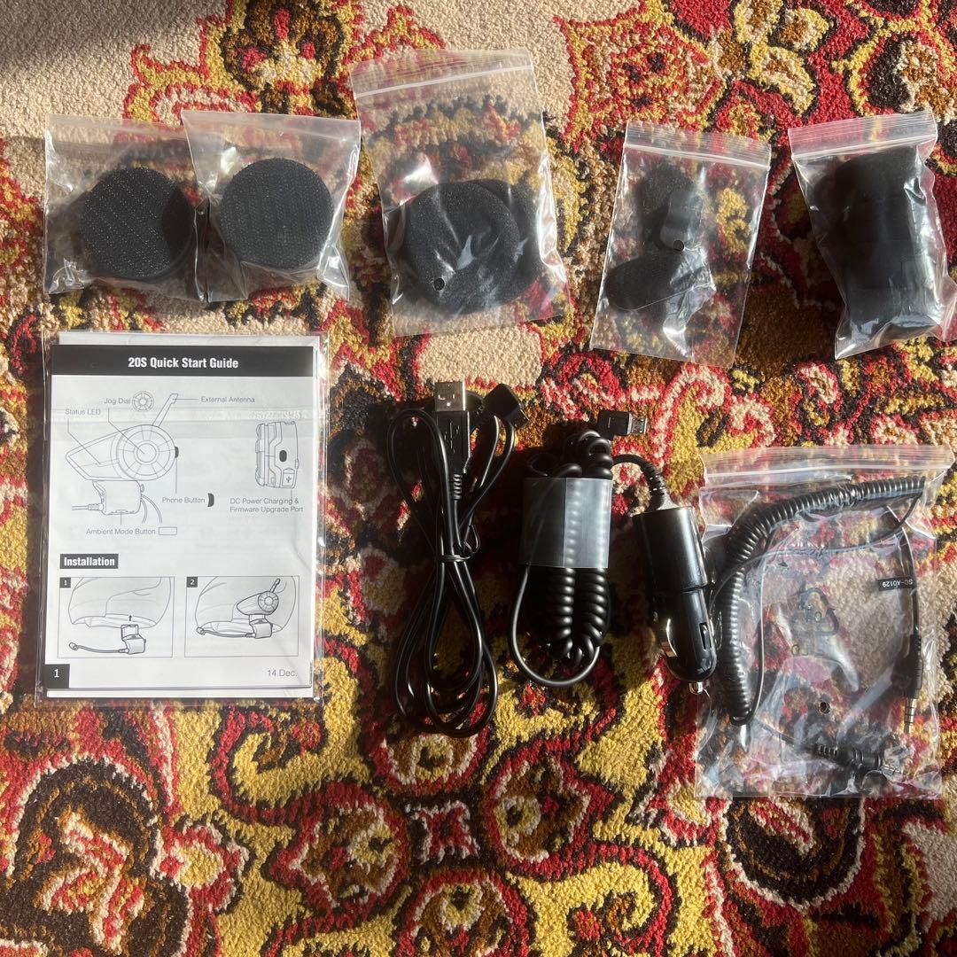 インカム SENA 20S オプションクランプ HDスピーカー付き