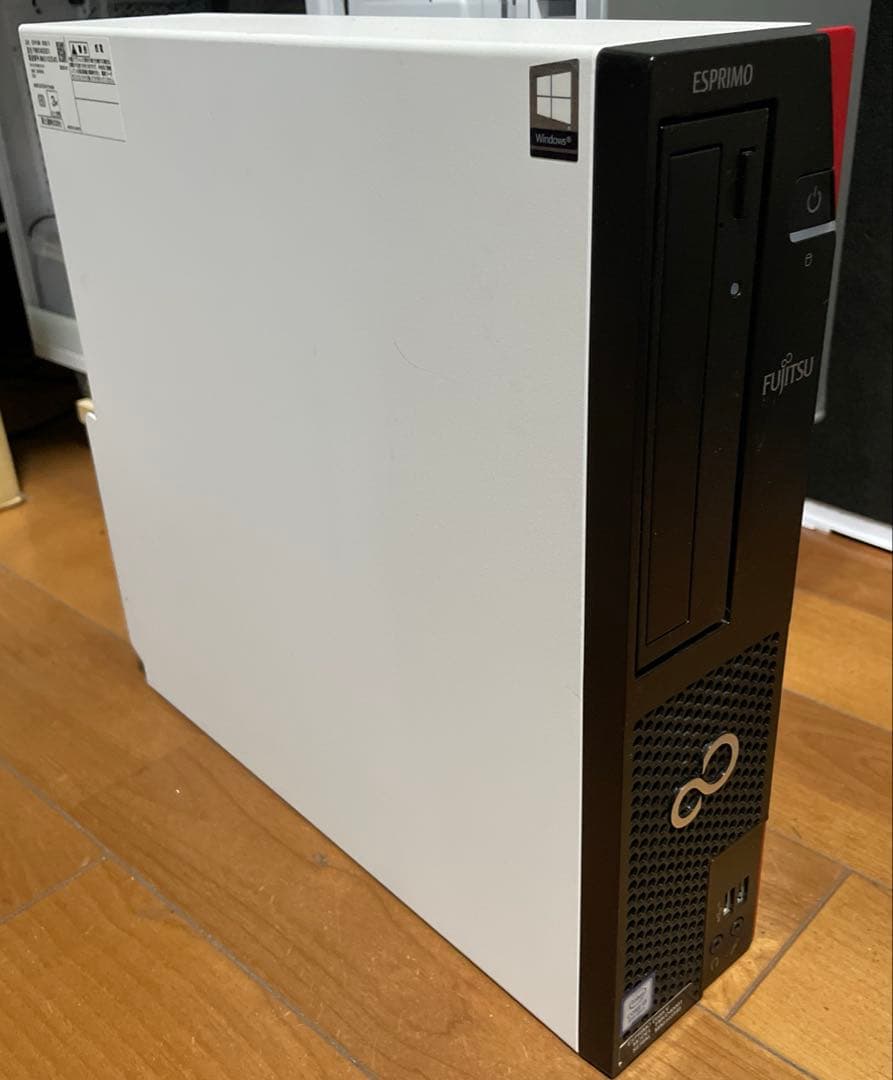富士通 デスクトップPC esprimo i3-8100 SSD128GB