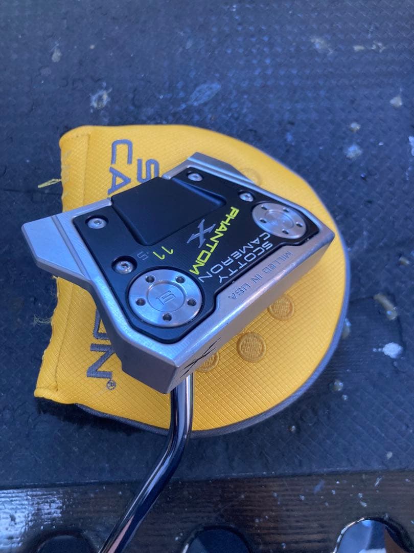 ★中古美品★スコッティキャメロンファントム34X11.5(2021)カバー付き