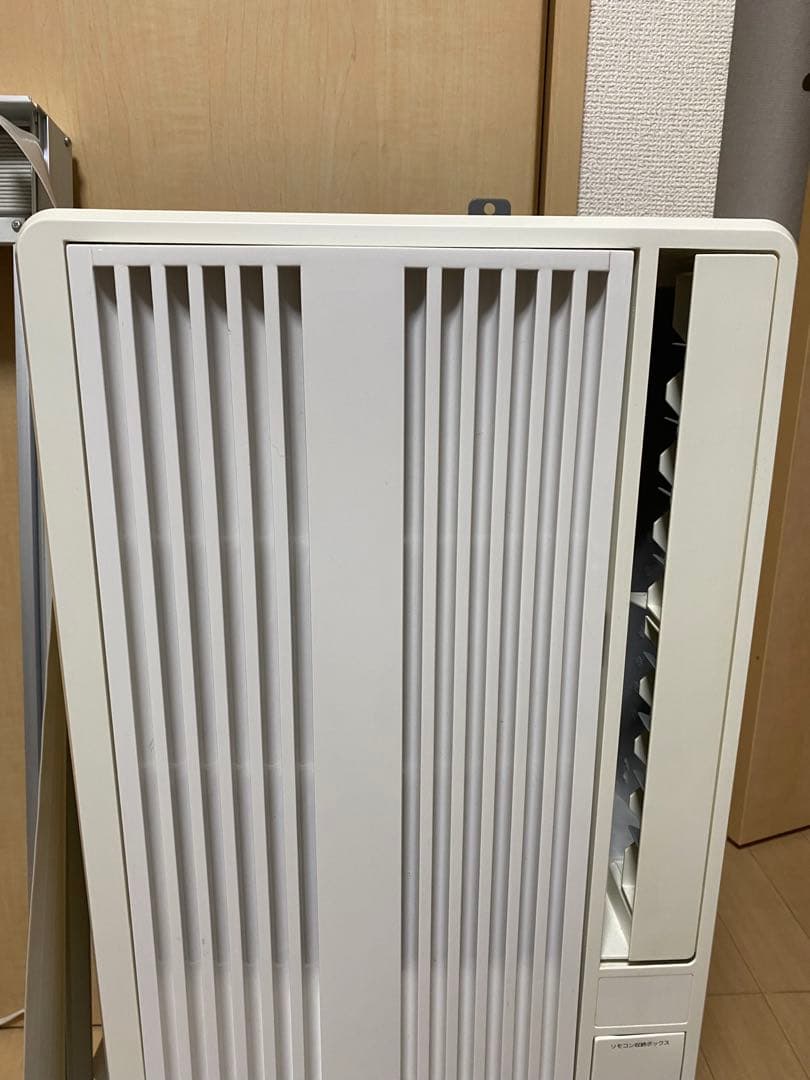 KOIZUMI KAW-1684 窓用エアコン リモコン 窓枠付き 動作確認済
