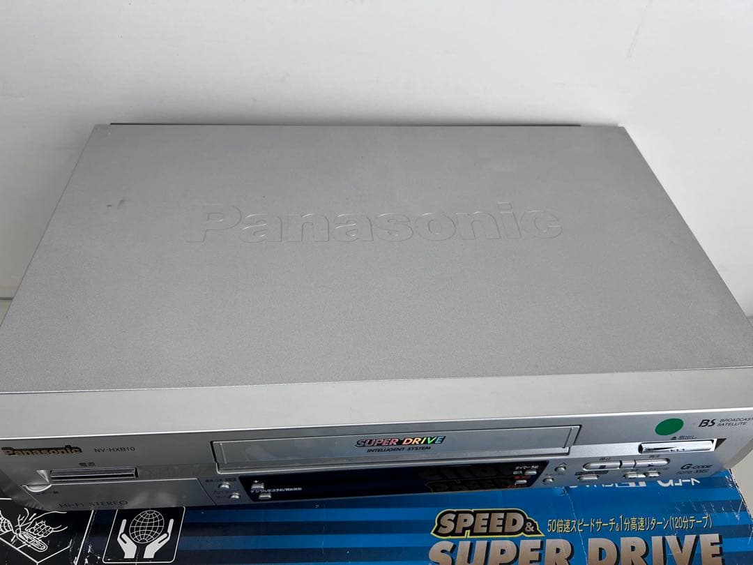 パナソニック VHSビデオデッキ NV-HXB10 リモコン AVケーブル