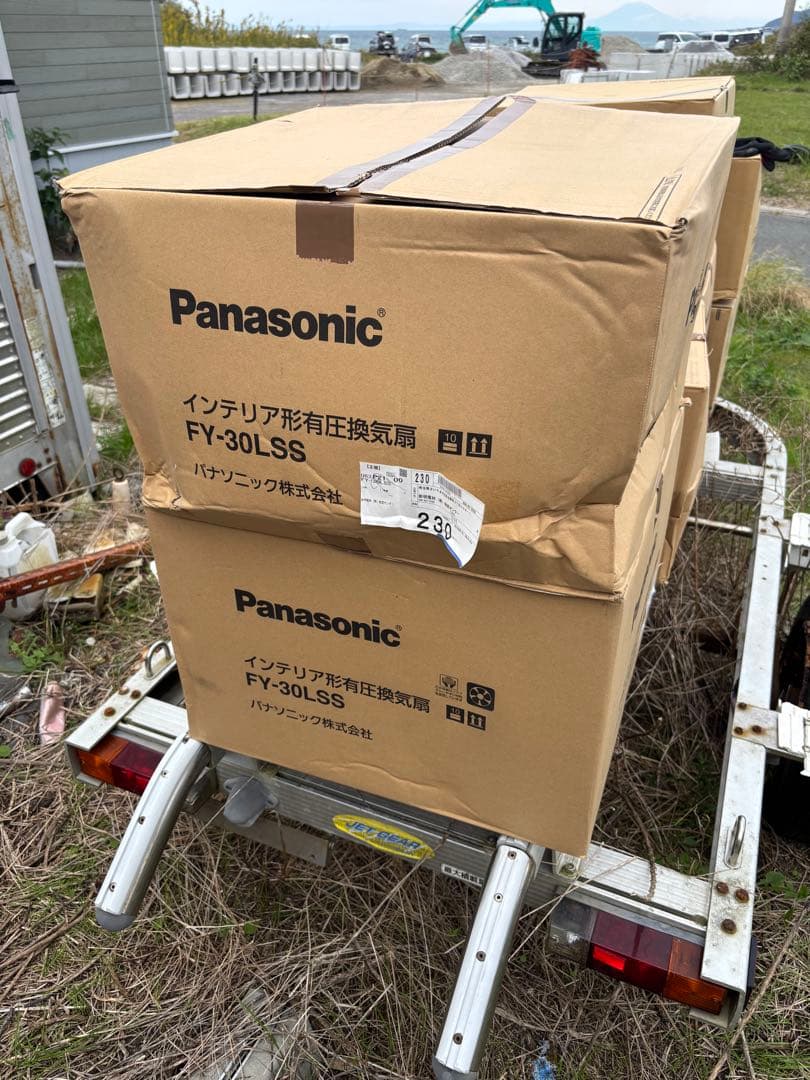 パナソニックFY-25LSM羽根径 25cm インテリア形・低騒音形有圧換気扇