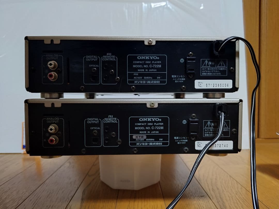 ONKYO C-722M CDプレーヤー2台