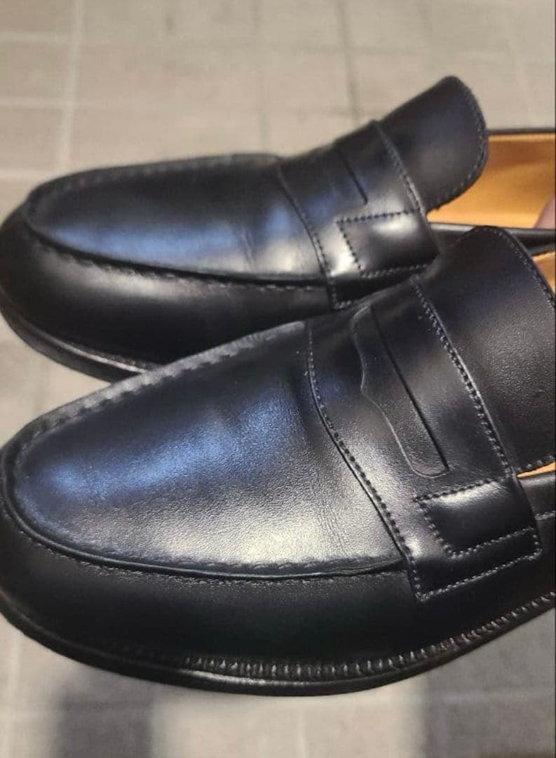 J.M.WESTON 180 シグニチャーローファー UK5C 黒