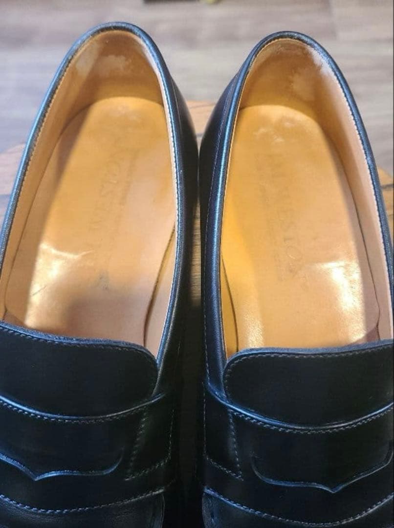 J.M.WESTON 180 シグニチャーローファー UK5C 黒