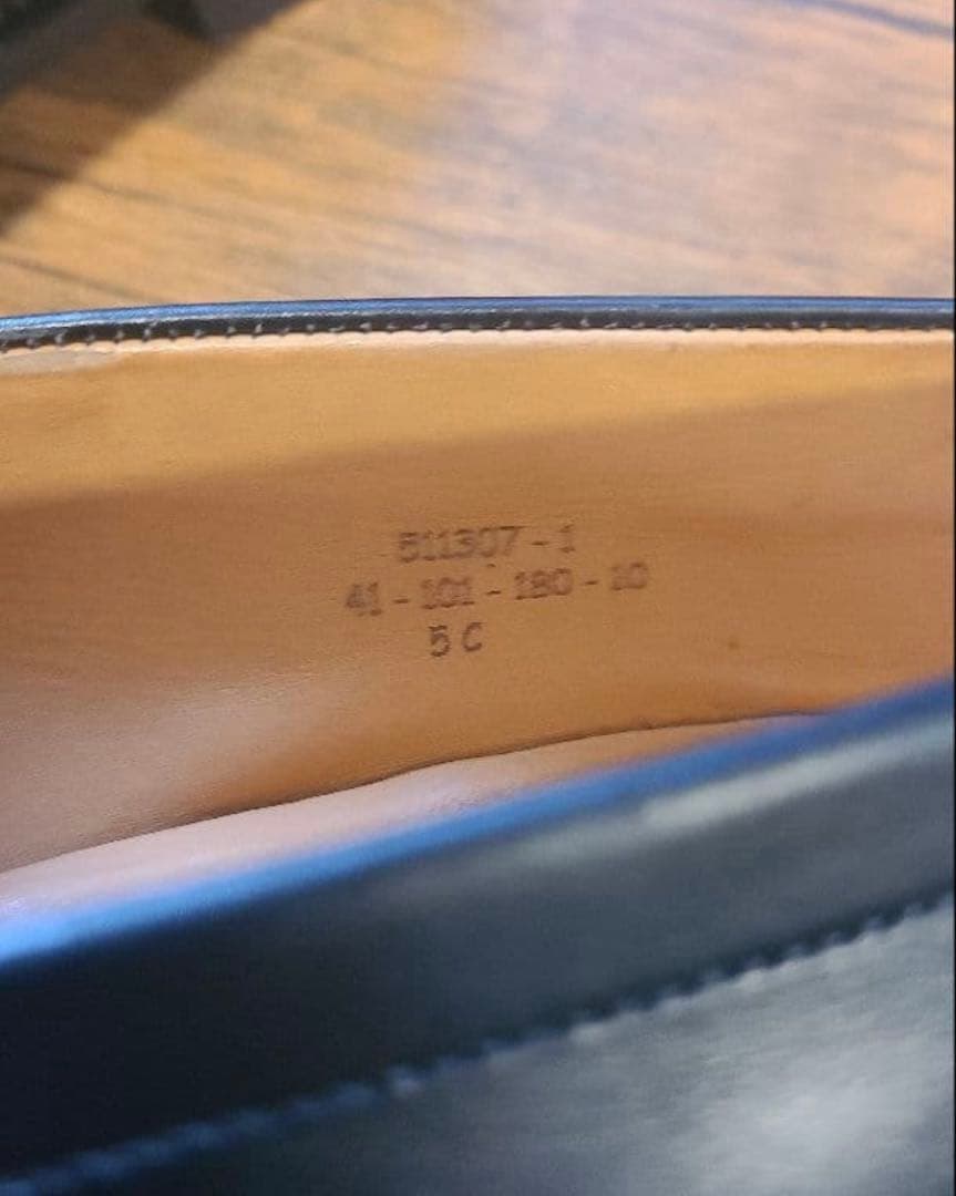 J.M.WESTON 180 シグニチャーローファー UK5C 黒