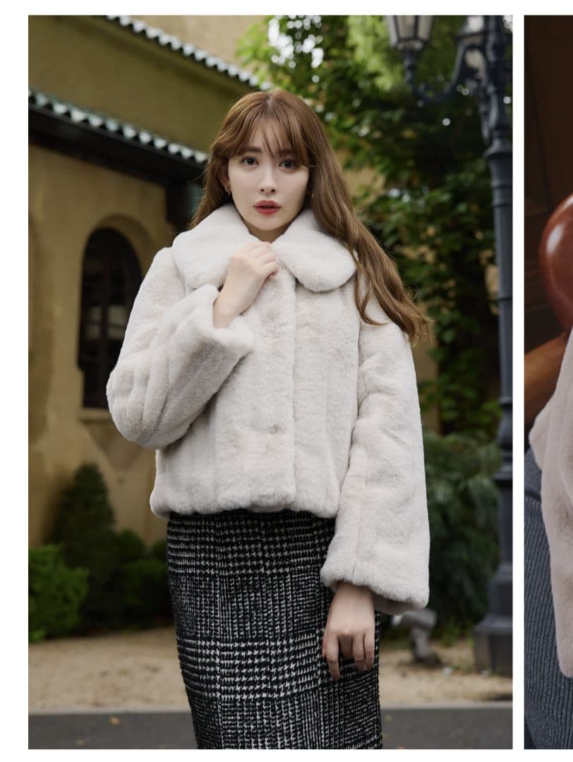 ジャケット・アウター Her lip to Winter Love Faux Fur Coat