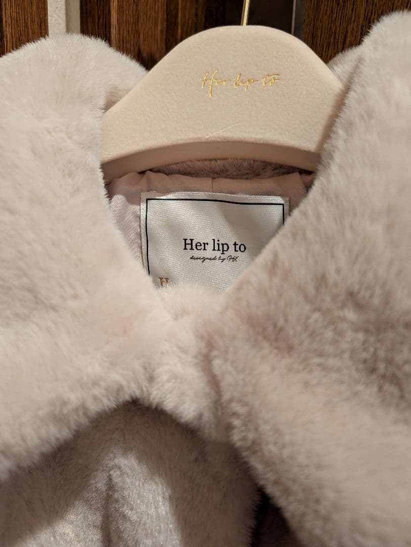 ジャケット・アウター Her lip to Winter Love Faux Fur Coat