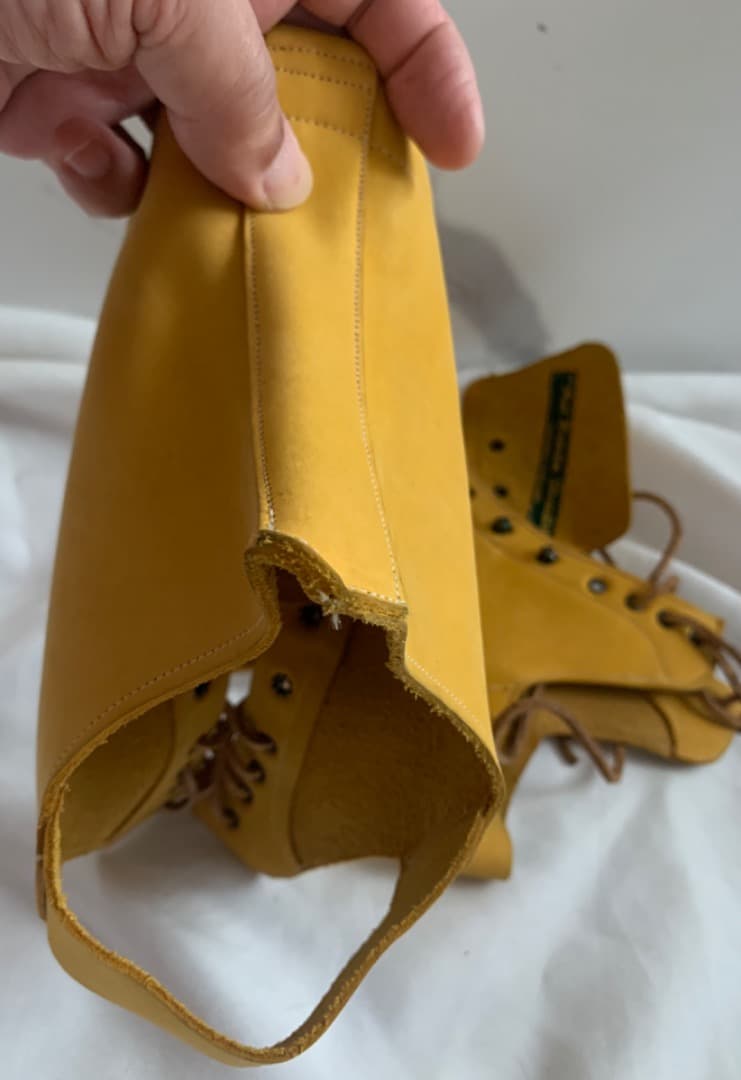 超レア　ポールハーデン　ヌバックブーツスパッツ