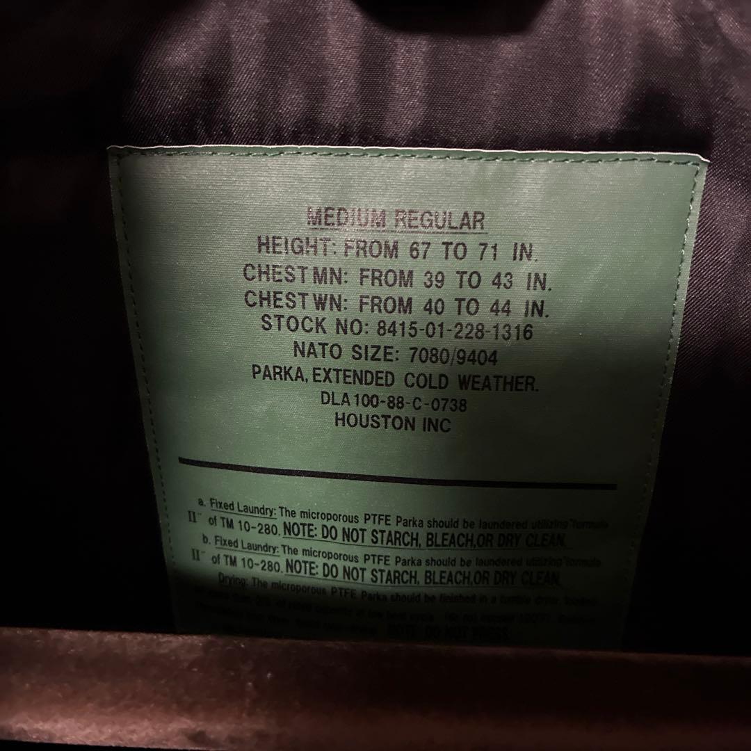 HOUSTON Level7 Thinsulate ミリタリージャケット M 黒