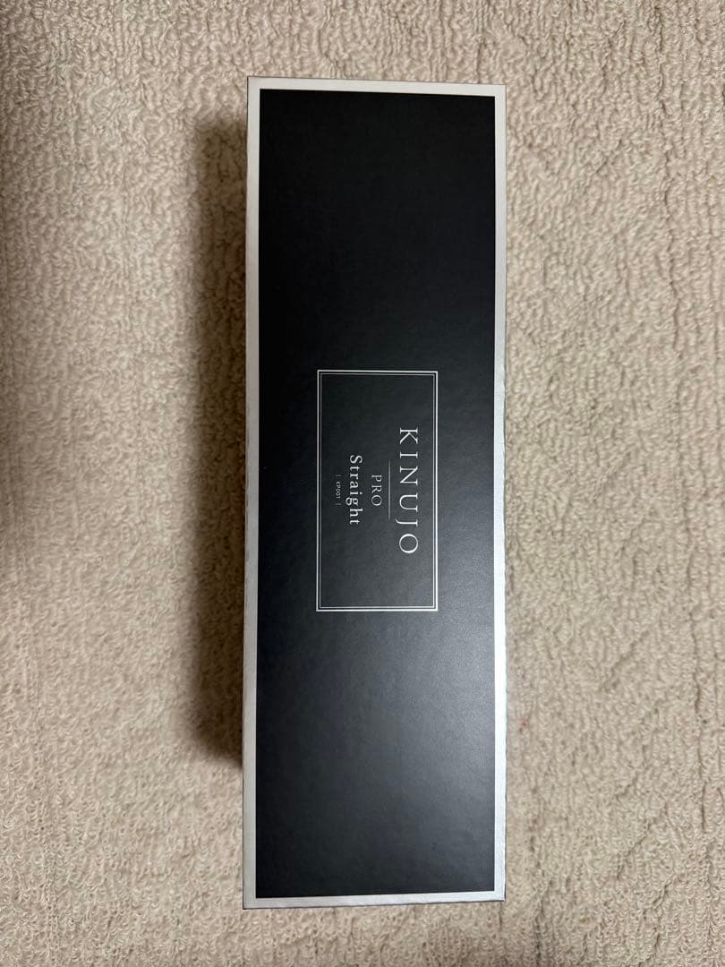 KINUJO PRO Straight ブラック ストレートヘアアイロン