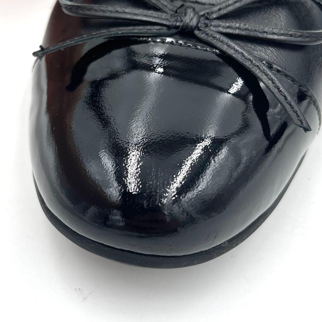 7LS11_ 絵美様　アシックスウォーキング ペダラ ローヒールパンプス レザー