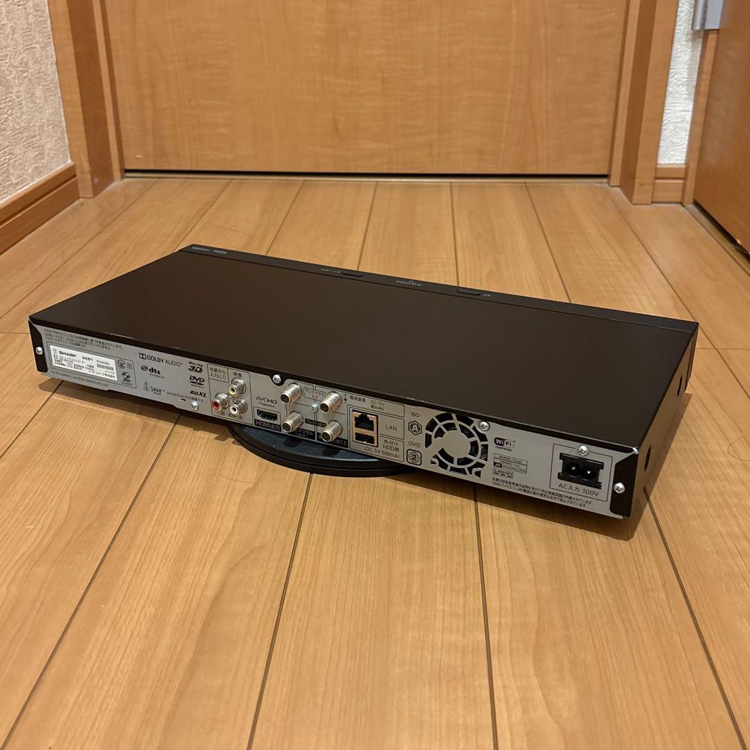 SHARP AQUOS BD-NW1200 2TB 2番組同時録画