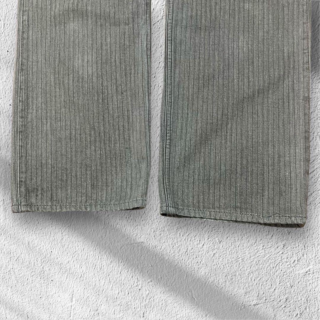 WAREHOUSE ウエアハウス ヘリンボーン ワークパンツ W34シンチバック